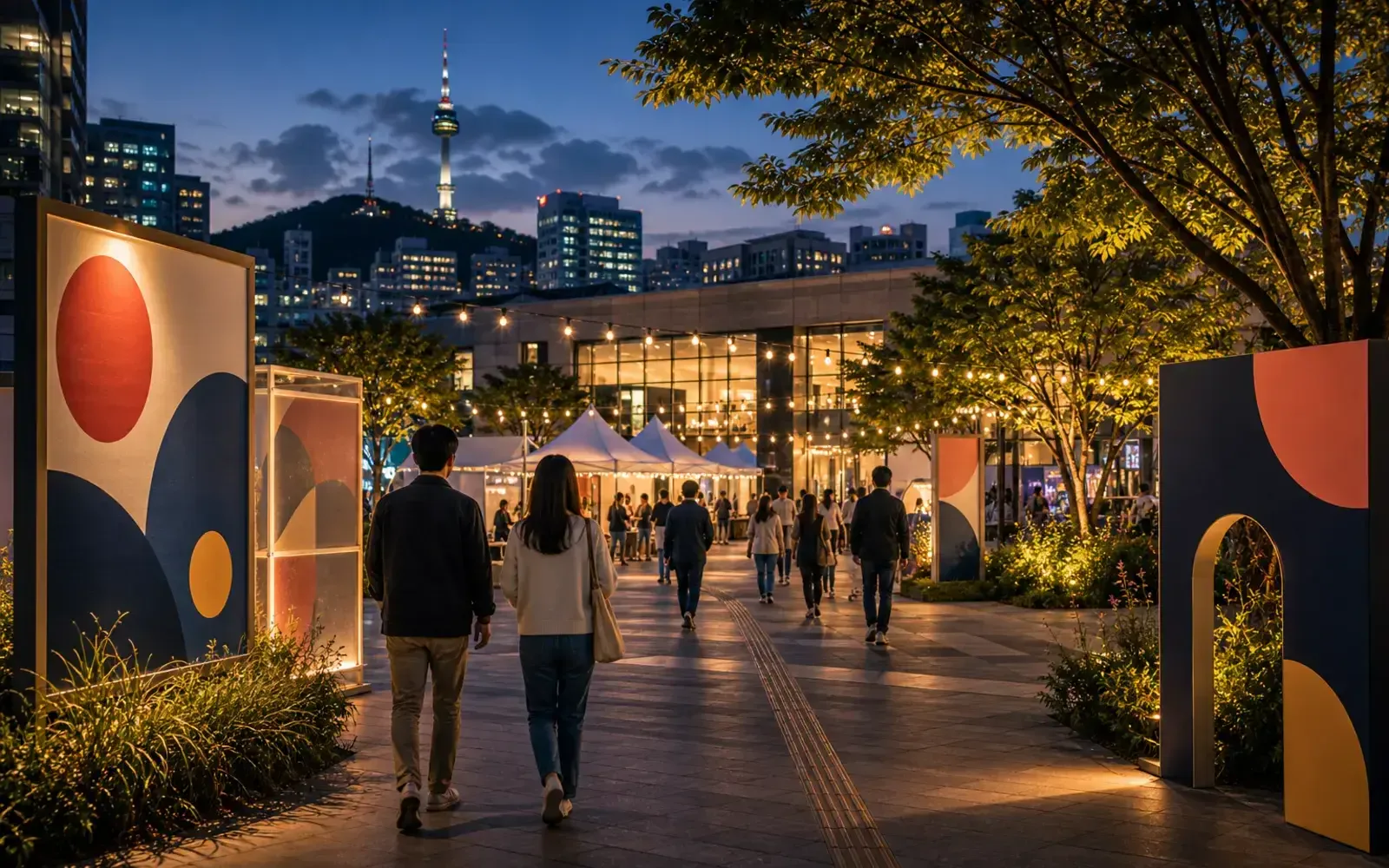 Editorial illustration for How to Find Weekend Events in Seoul as a Foreigner
