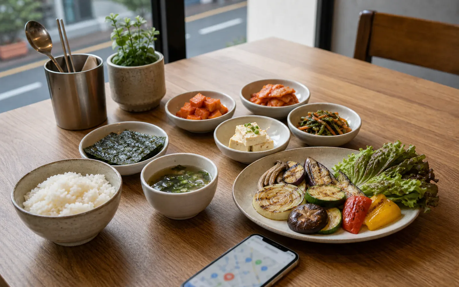 Editorial illustration for Muslim-Friendly Food Options in Korea: A Practical Start