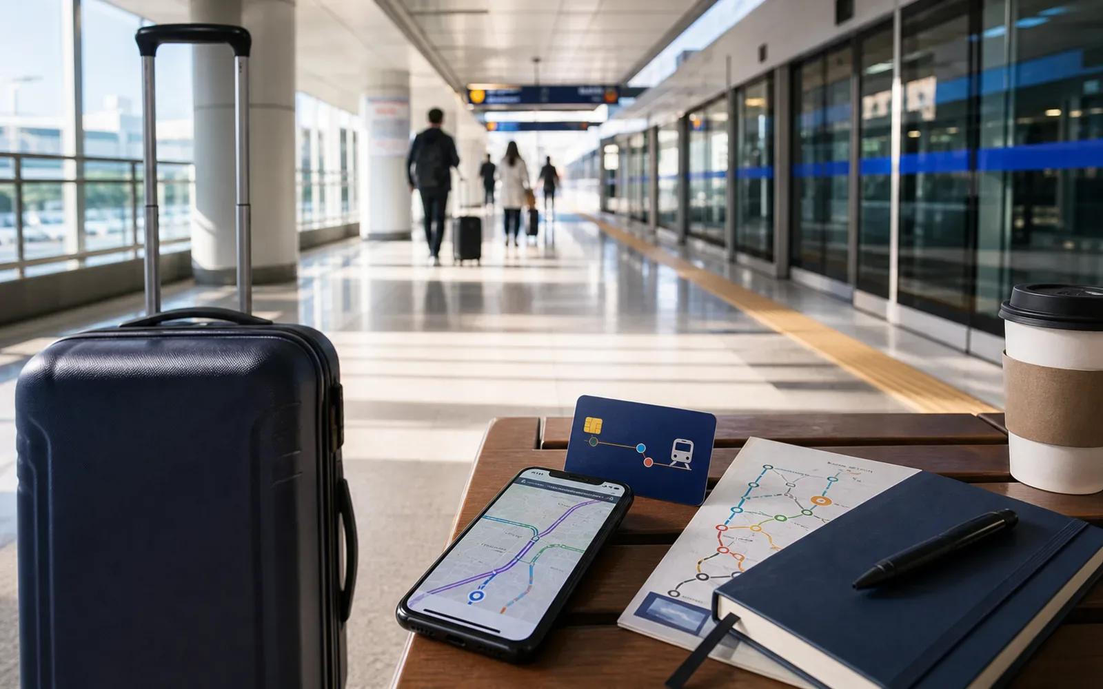 Editorial illustration for How to Save on Airport Transport in Korea